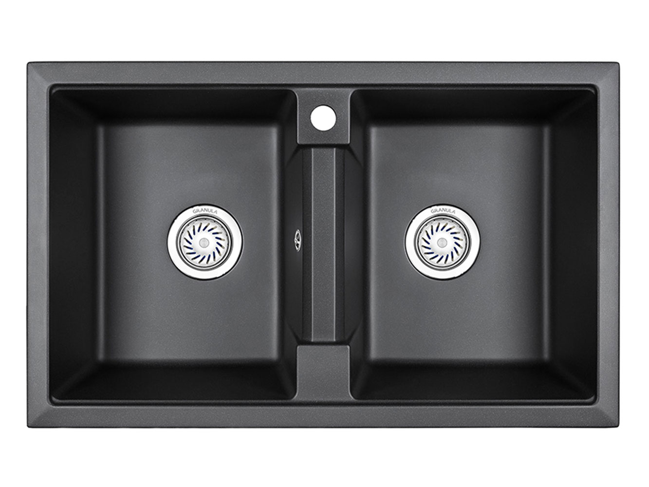 Врезная мойка Кухонная мойка кварцевая Granula 8101 GR-8101 фото 5