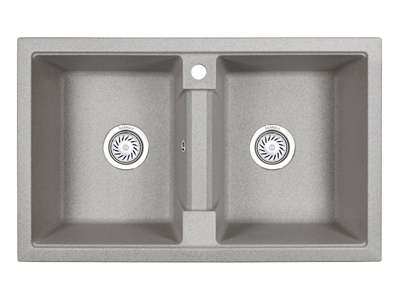 Врезная мойка Кухонная мойка кварцевая Granula 8101 GR-8101 фото 7