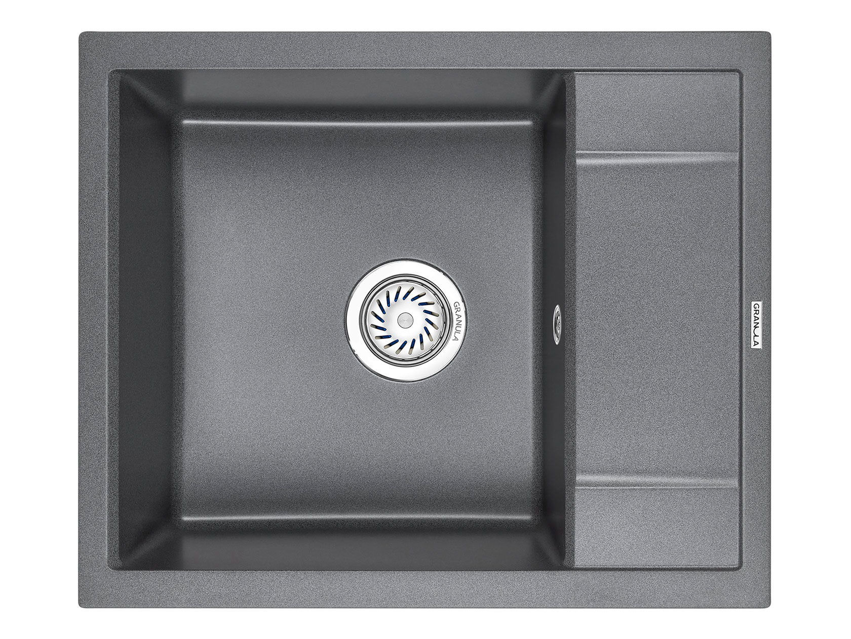Врезная мойка Кухонная мойка кварцевая Granula 6002 GR-6002 фото 3