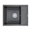 Врезная мойка Кухонная мойка кварцевая Granula 6002 GR-6002 фото 5