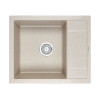 Врезная мойка Кухонная мойка кварцевая Granula 6002 GR-6002 фото 9
