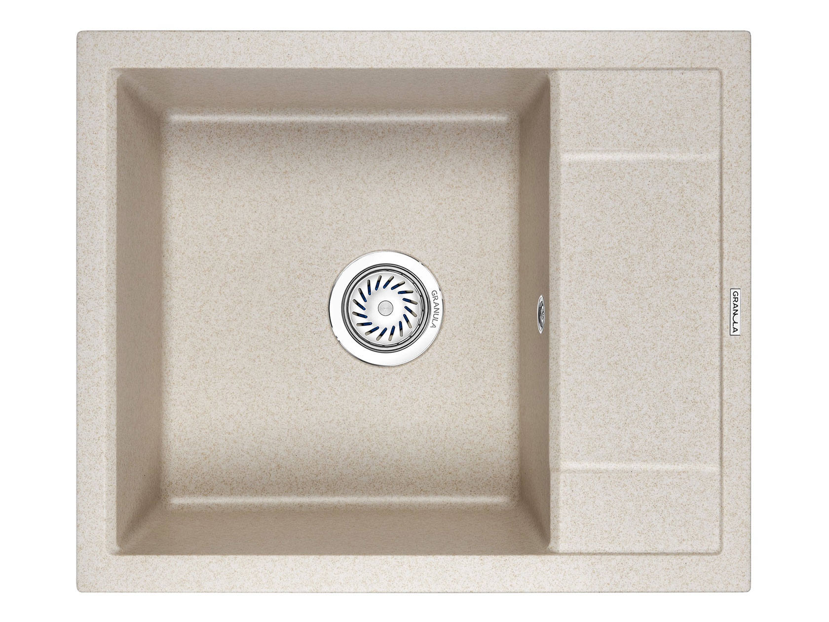 Врезная мойка Кухонная мойка кварцевая Granula 6002 GR-6002 фото 9