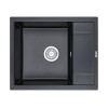 Врезная мойка Кухонная мойка кварцевая Granula 6002 GR-6002 фото 11
