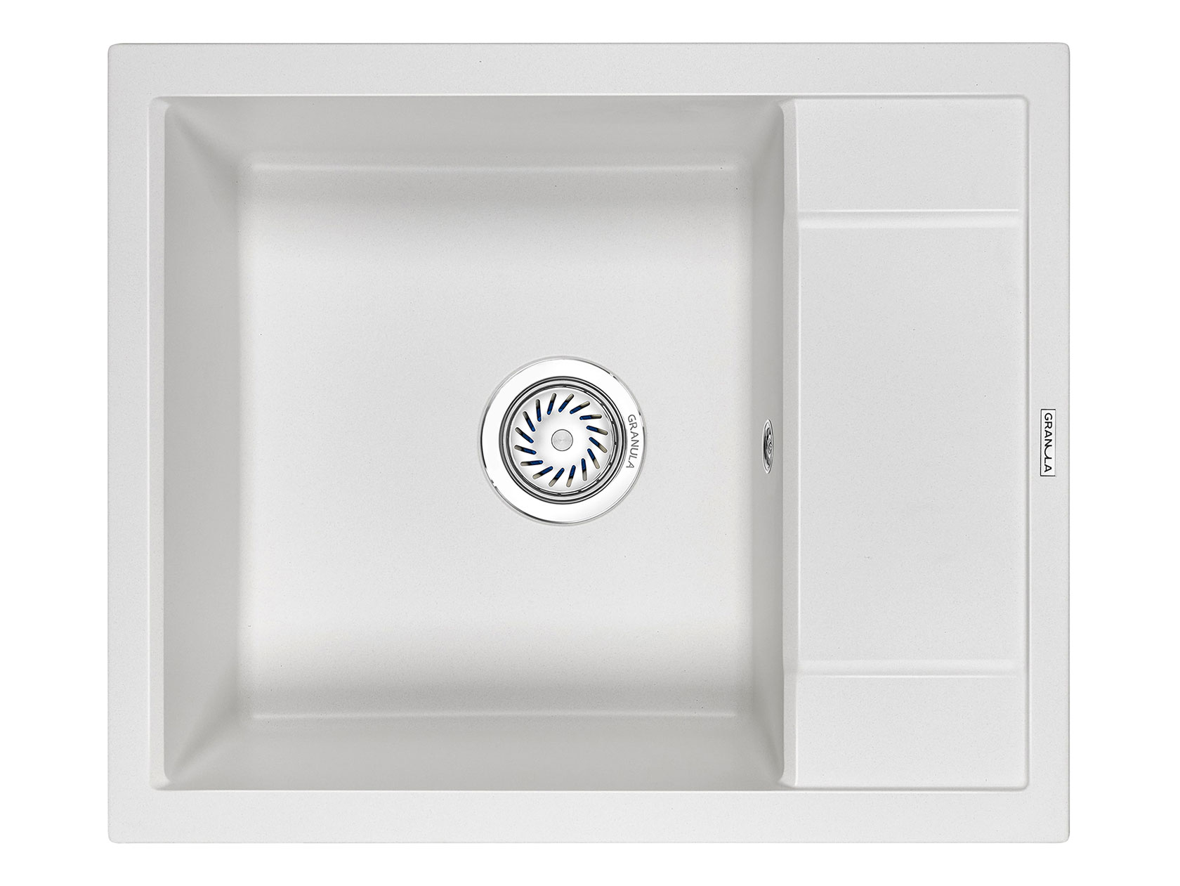 Врезная мойка Кухонная мойка кварцевая Granula 6002 GR-6002 фото 15