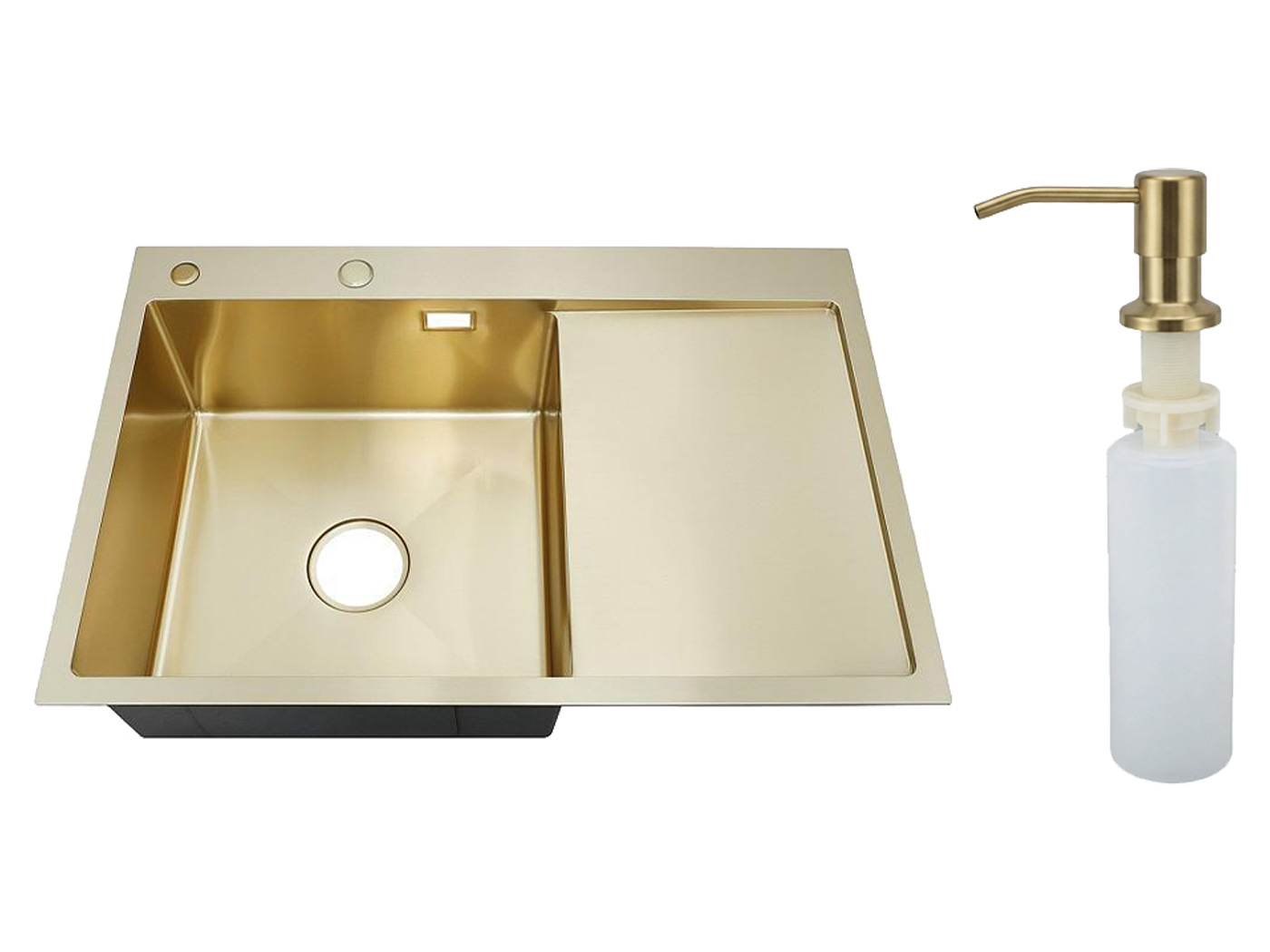 Врезная мойка с дозатором MRK-7851 фото 9