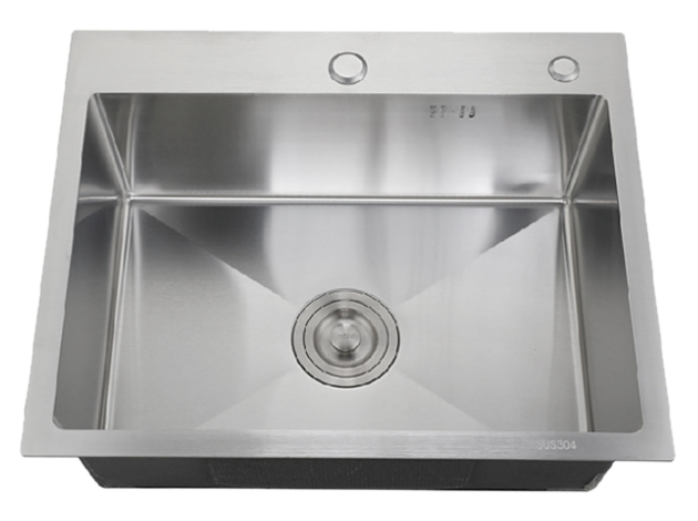 Врезная мойка с корзиной и дозатором MR-5050