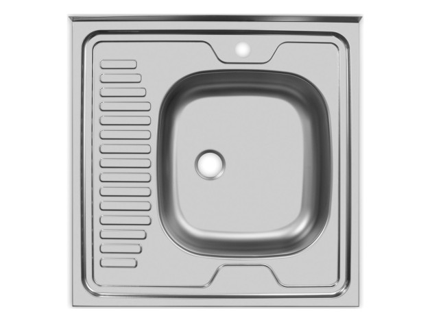 Накладная мойка Стандарт 600х600 матовая