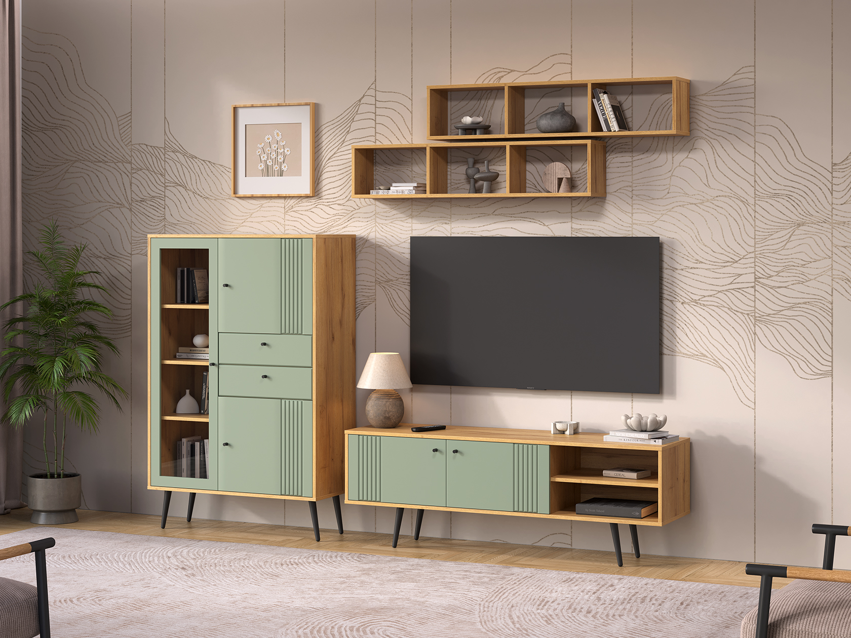 Гостиная Гостиная Вега Саксония 6 Вега Саксония Лайт фото 1