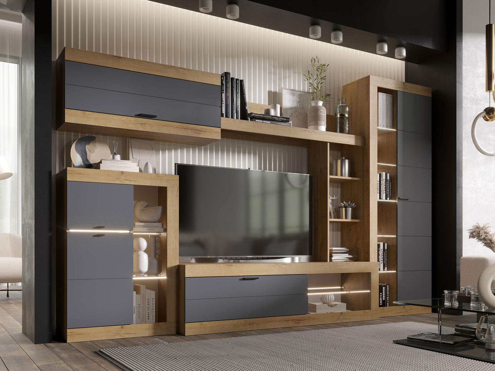 Гостиная Гостиная Прага 1 Прага с навесным шкафом фото 10