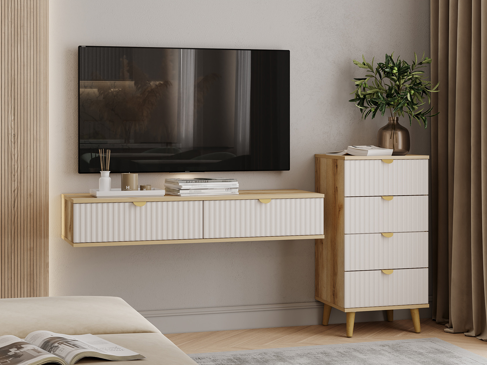 Гостиная Гостиная Дакота 2 Дакота Мини фото 6