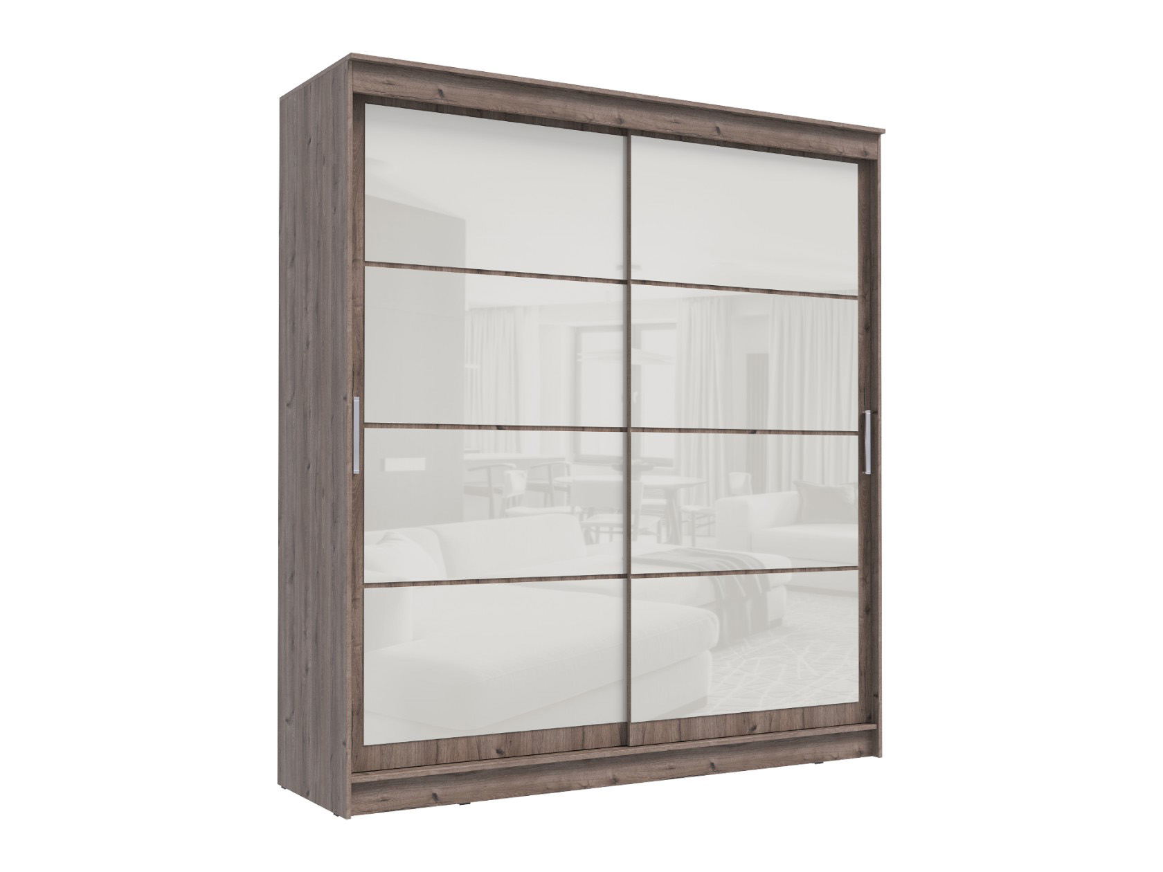 Шкаф-купе Шкаф-купе Гранд лакобель белый Гранд Лакобель белый фото 4