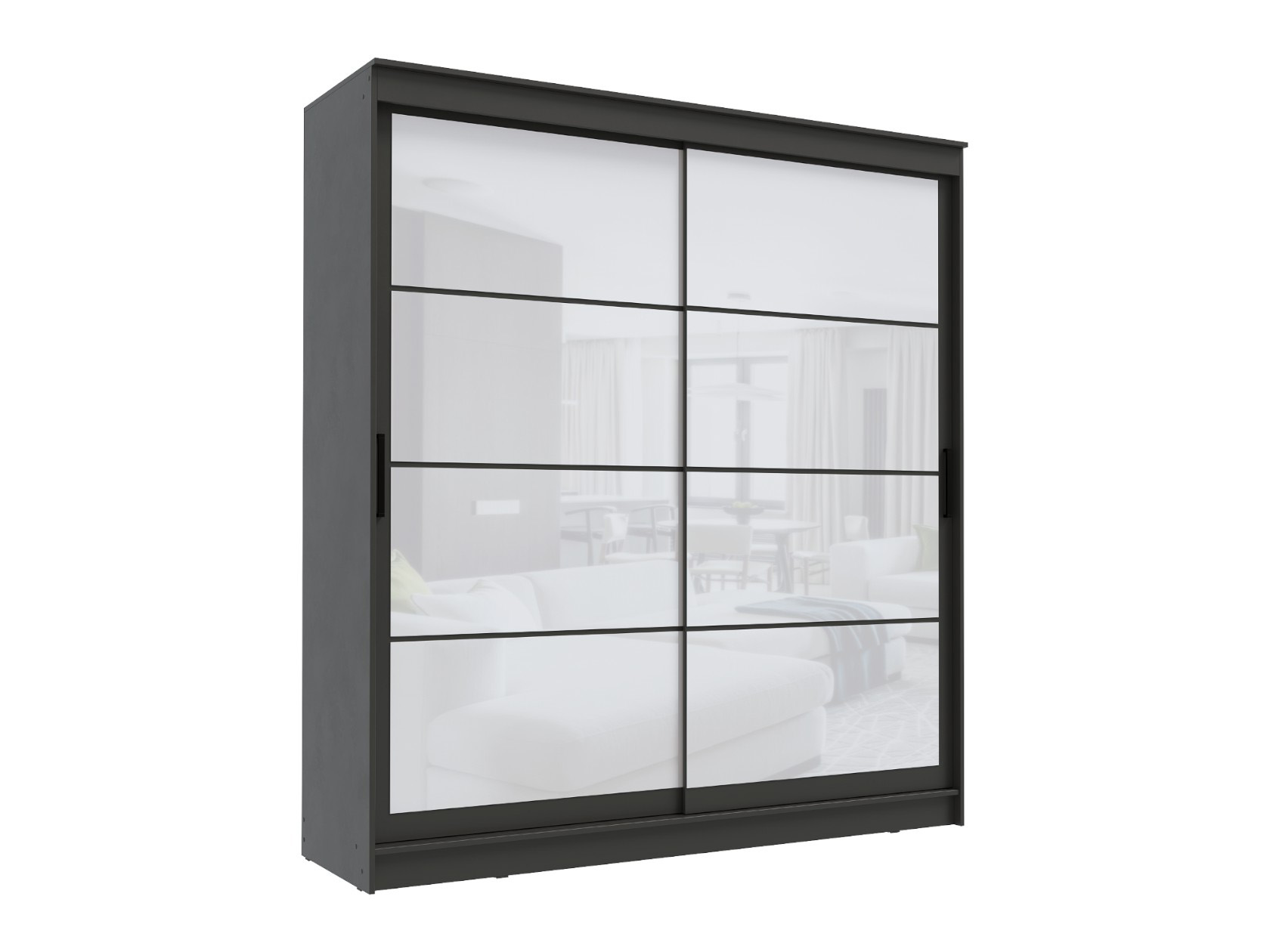 Шкаф-купе Шкаф-купе Гранд лакобель белый Гранд Лакобель белый фото 16