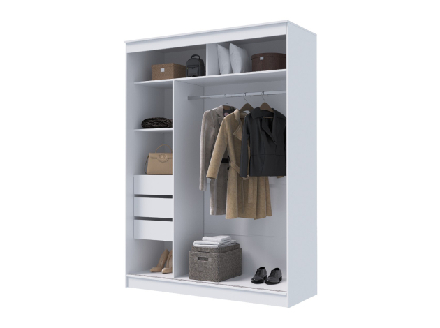 Шкаф-купе Гранд с зеркалом