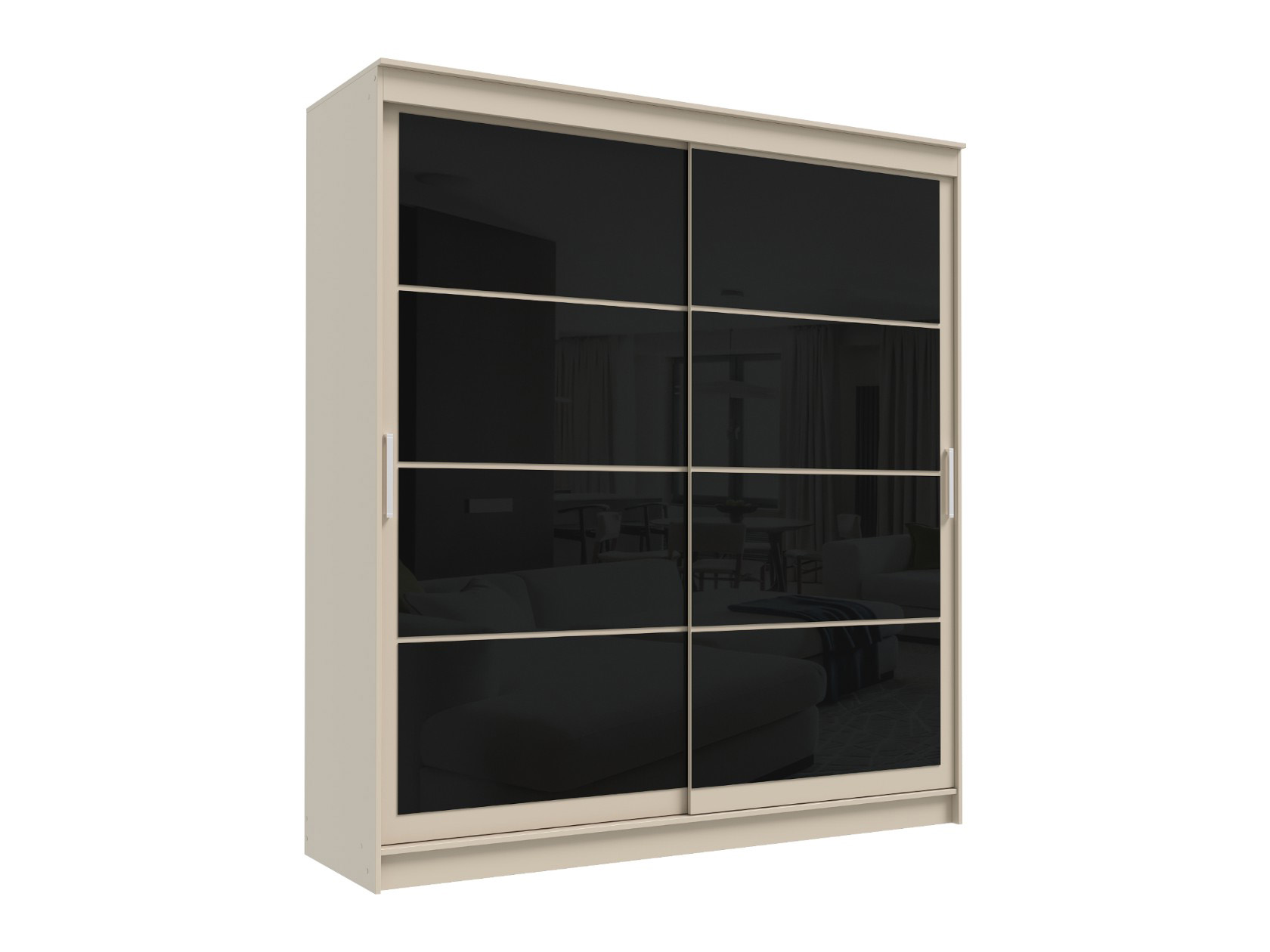 Шкаф-купе Шкаф-купе Гранд лакобель черный Гранд Лакобель черный фото 34