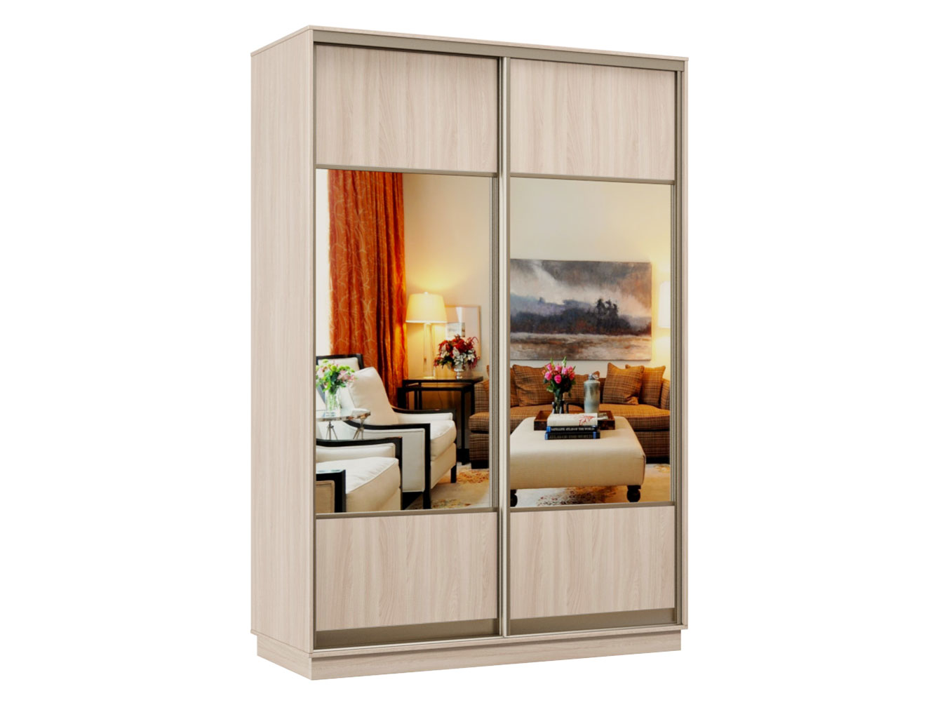 Шкаф-купе Шкаф-купе Маршал Лайт (фасады 05.05) Маршал Лайт 05 фото 1