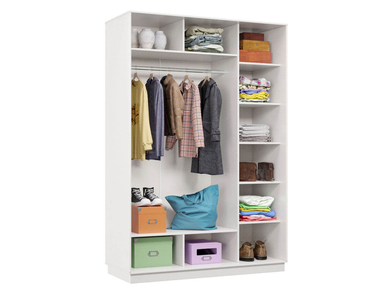 Шкаф-купе Шкаф-купе Маршал Лайт (фасады 02.02) Маршал Лайт 02 фото 1