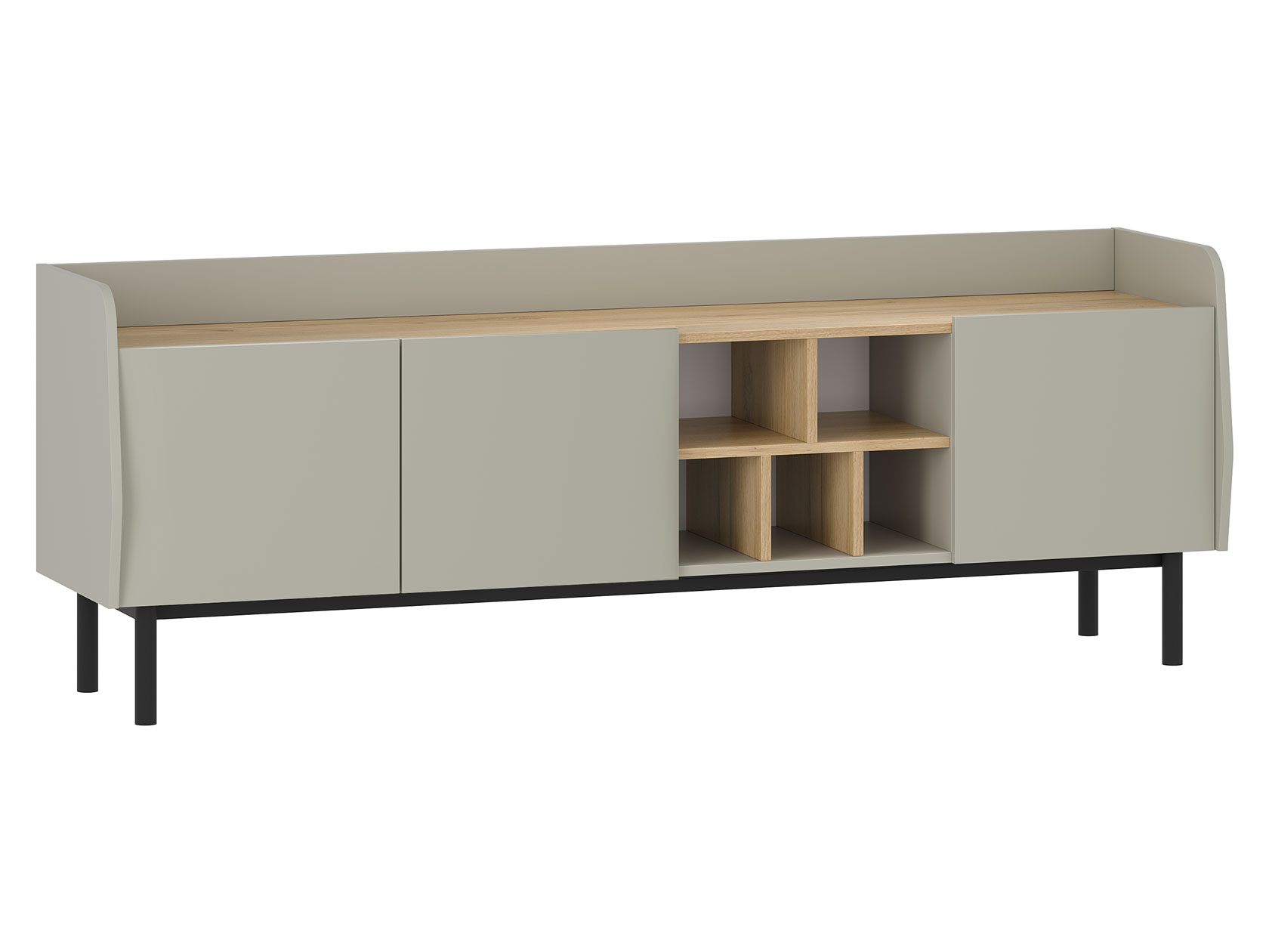 ТВ-тумба ТВ-тумба Бруно с нишей Бруно Комби фото 9