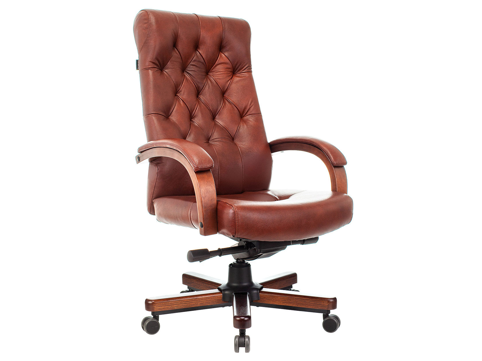 Кресло руководителя T-9928WALNUT Бетховен фото 6
