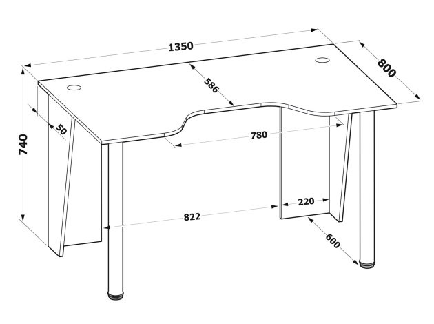 Компьютерный стол Тоби