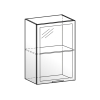 Навесной шкаф Алюм фото 22