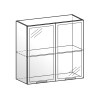 Навесной шкаф Алюм фото 24