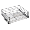 Выкатная корзина-сушилка с поддоном Выкатная корзина - сушка для посуды в базу  Каде фото 2