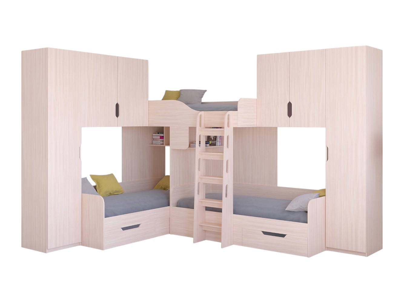 Двухъярусная кровать Кровать Трио/3 Трио 3 фото 3