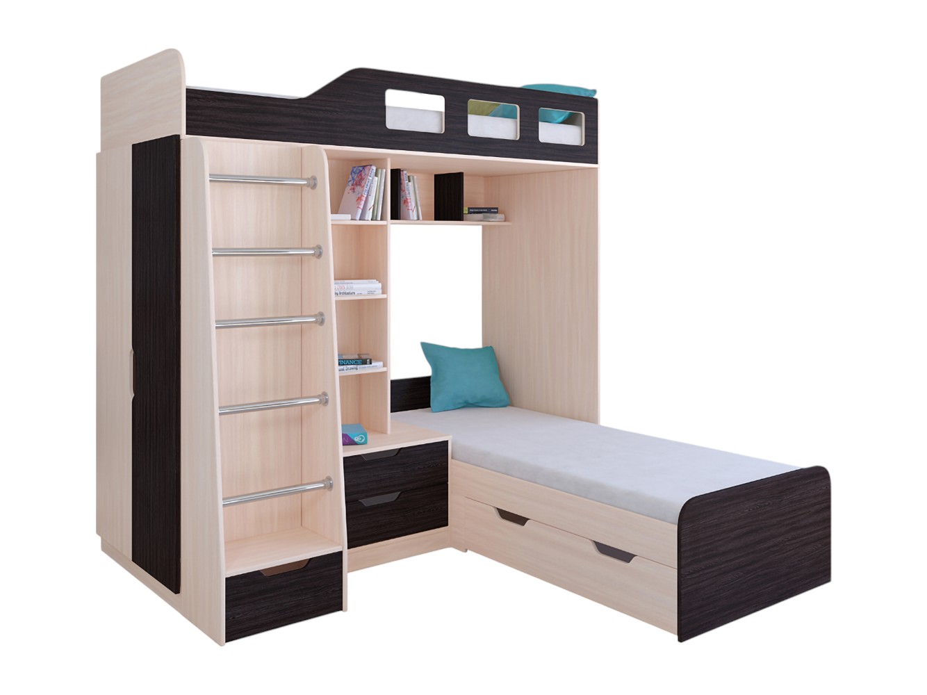 Двухъярусная кровать Двухъярусная кровать Астра-4 Астра 4 фото 3