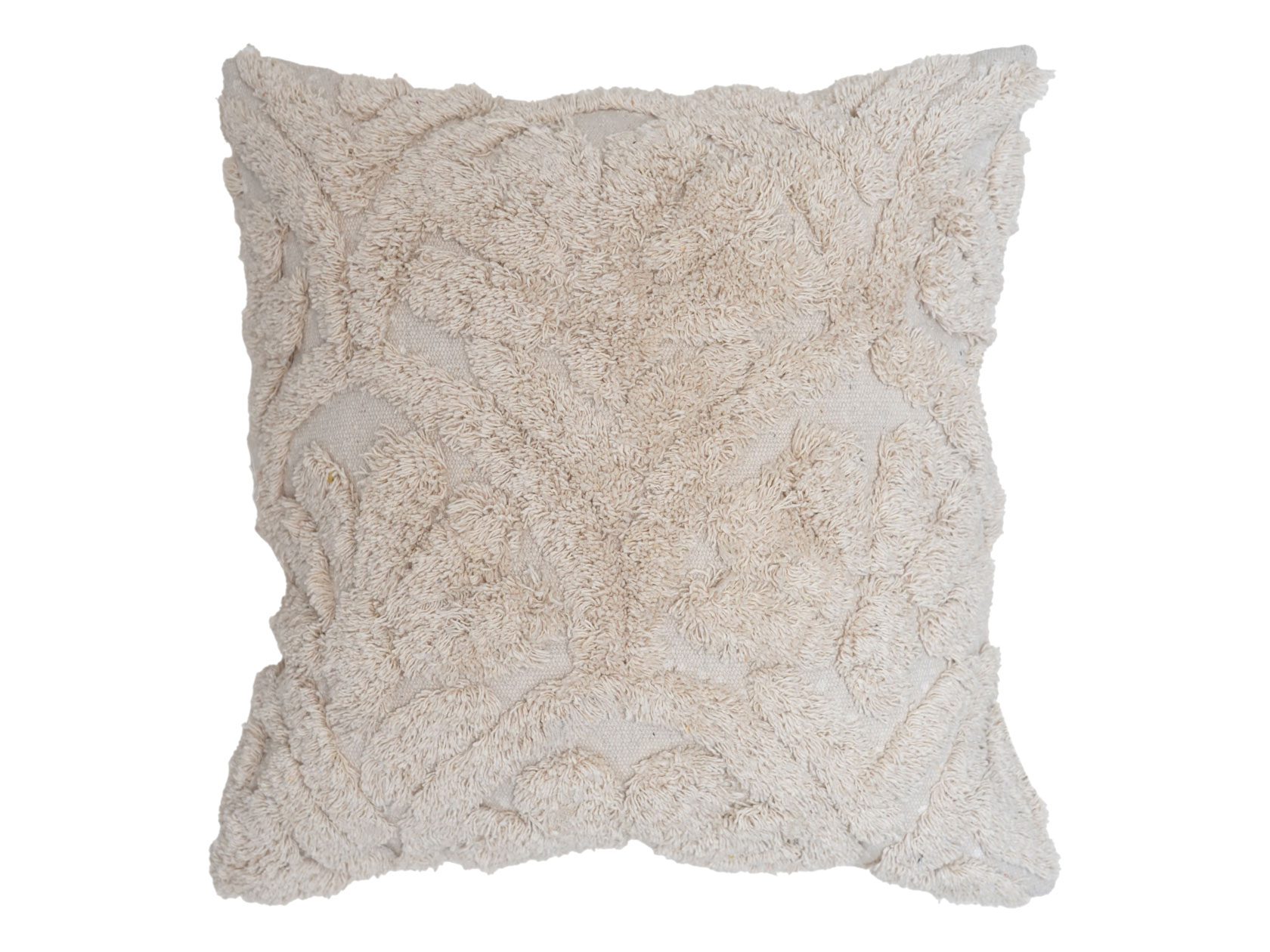 Декоративная подушка 6314 Подушка, 45х45 см, 100% хлопок, с элементами тафтинга Джейн фото 1