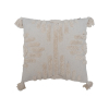 Декоративная подушка 2099 Подушка, 50х50 см, 100% хлопок, с кистями и элементами тафтинга Бланш фото 1