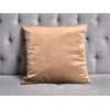 Декоративная подушка Подушка 50х50 ШН(999-13)-55 велюр светло-бежевый Абелия фото 8