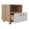 Прикроватная тумба Тумба прикроватная Ньерд 1 ящ Ньерд с ящиком фото 2