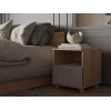 Прикроватная тумба Тумба прикроватная Ньерд 1 ящ Ньерд с ящиком фото 21