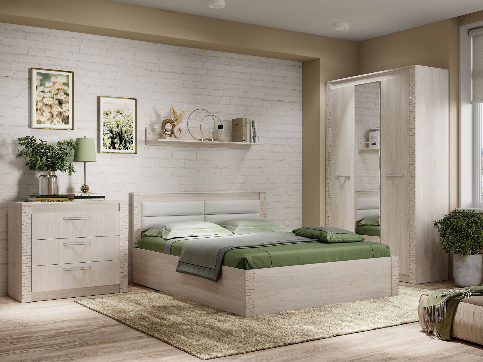 Спальный гарнитур Спальный гарнитур Далия 3 Далия Эйр фото 1