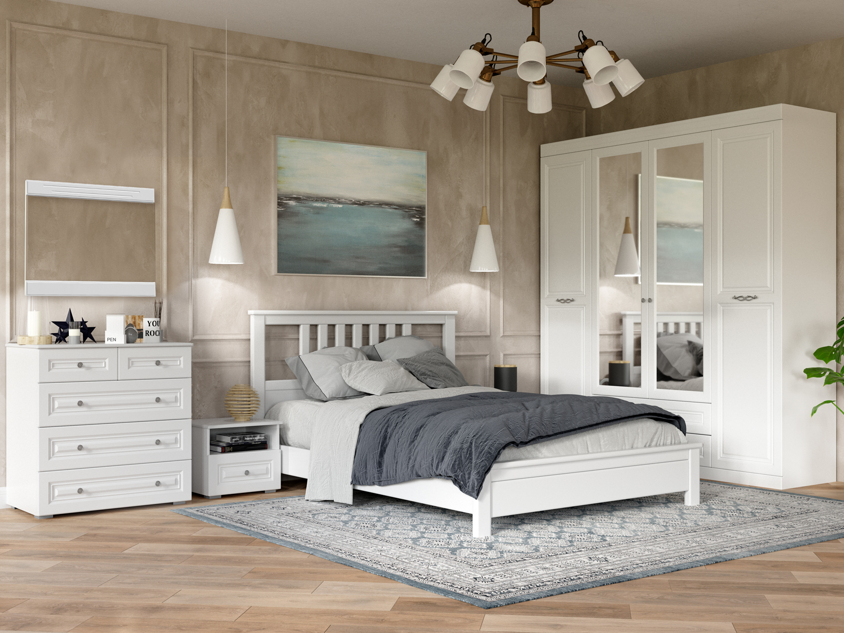 Спальный гарнитур Аврора фото 1