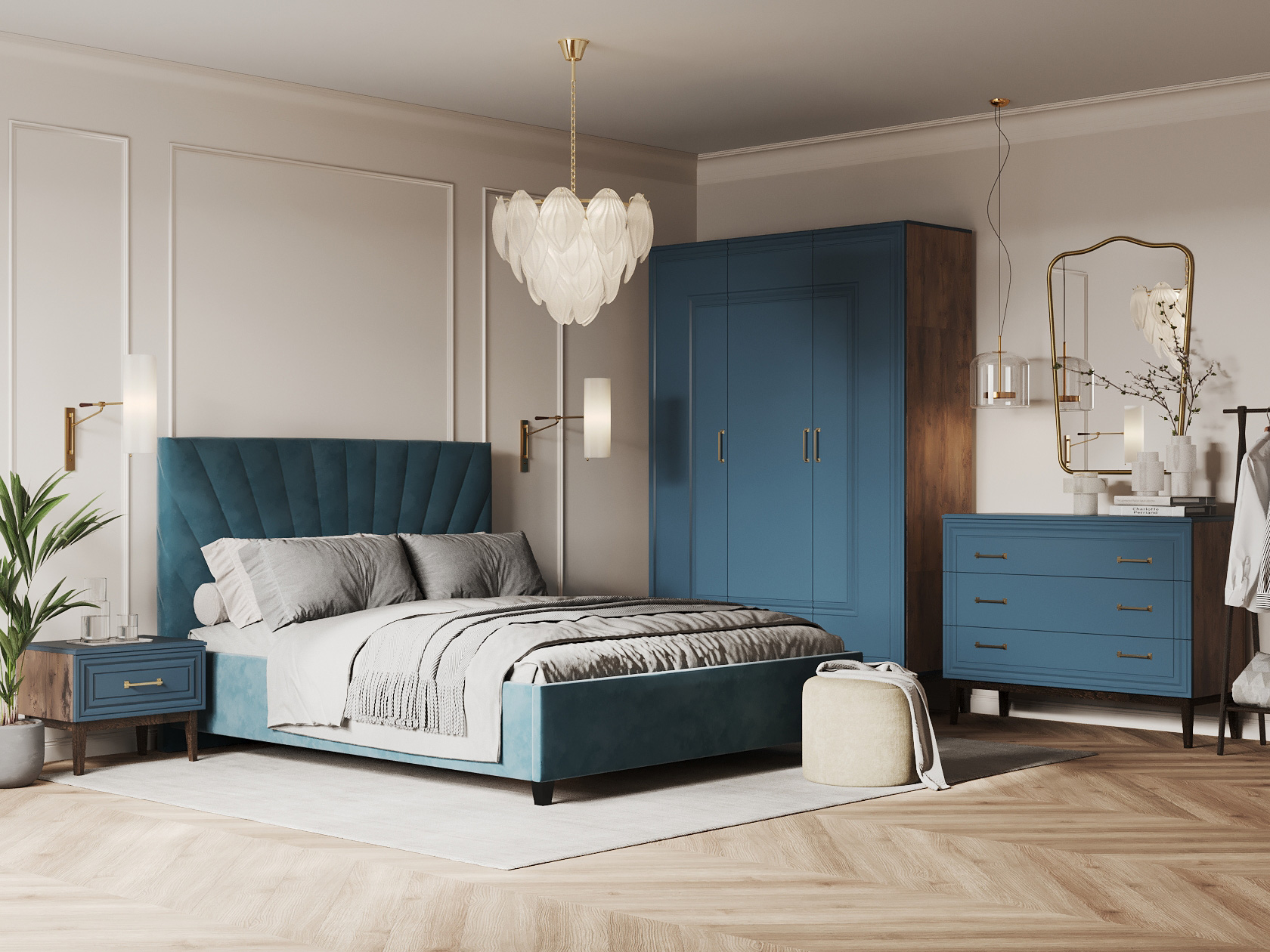 Спальный гарнитур Спальный гарнитур Эвора 3 Эвора Макси фото 1