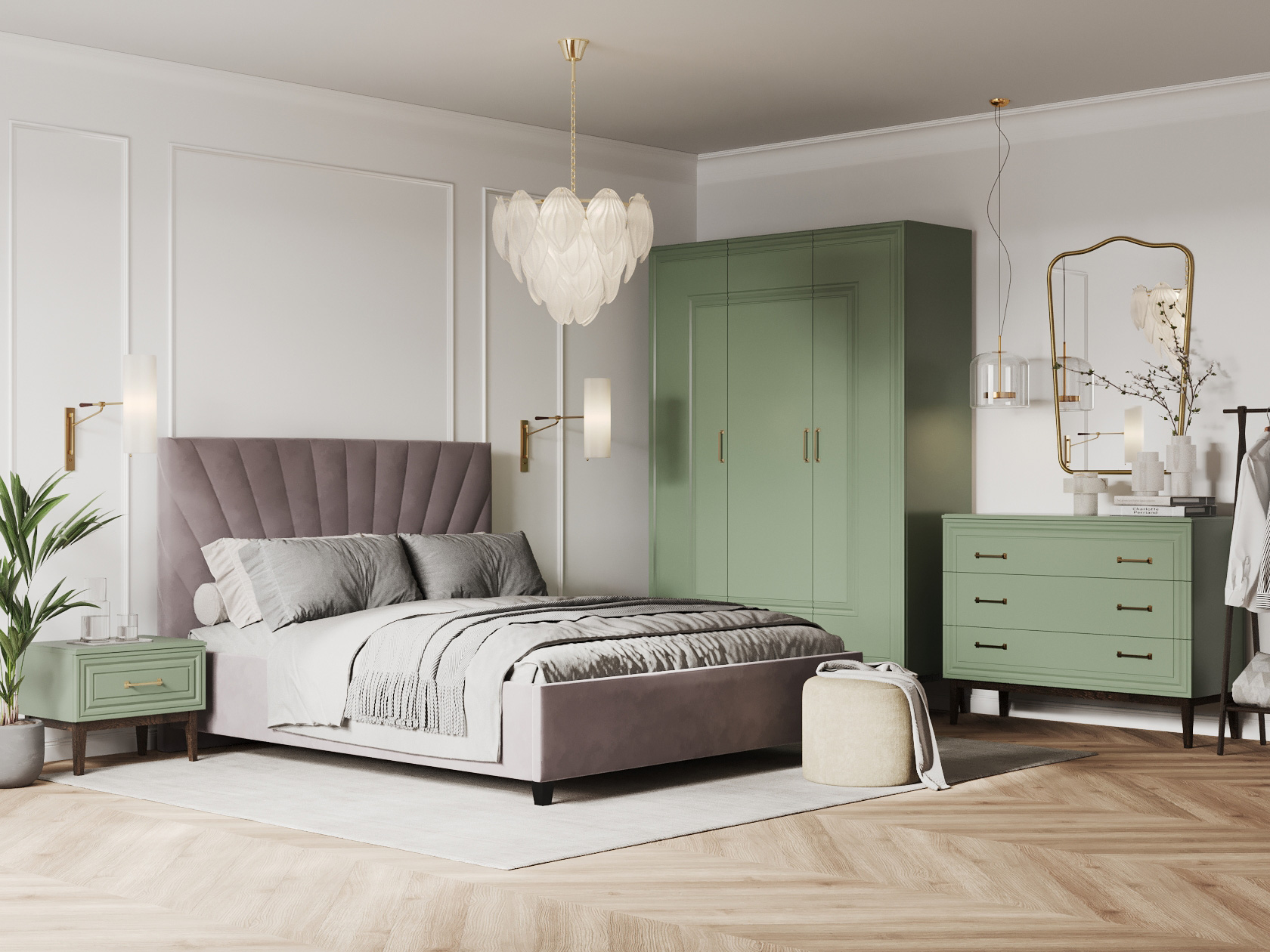 Спальный гарнитур Спальный гарнитур Эвора 3 Эвора Макси фото 22