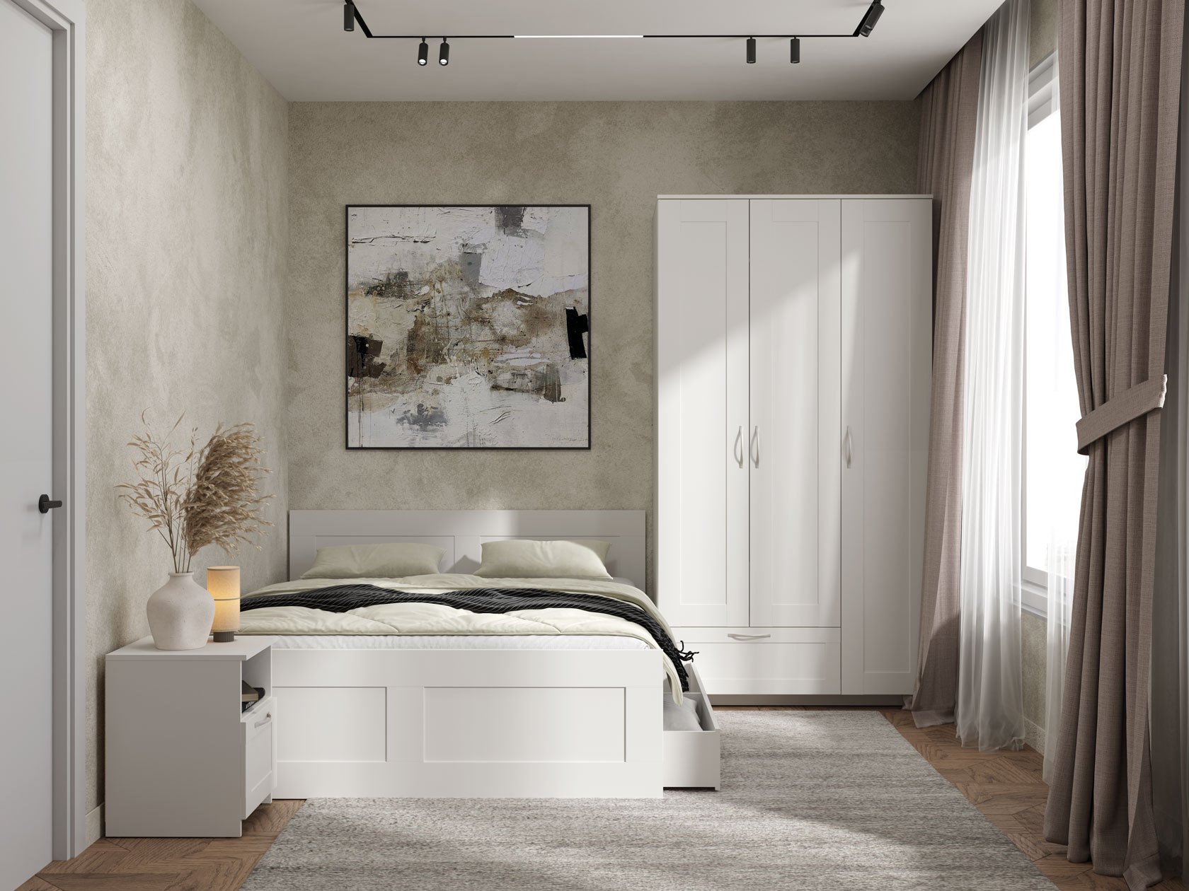 Спальный гарнитур Нордик фото 1