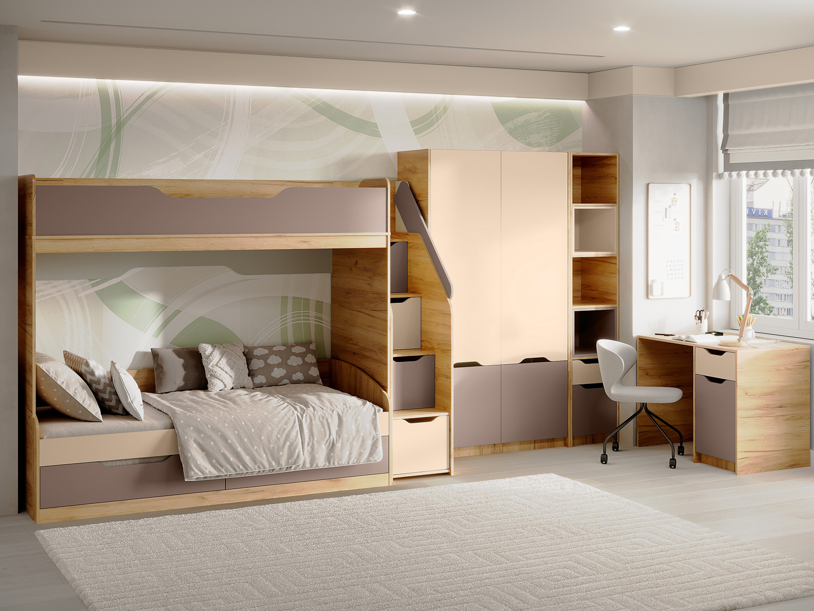 Комплект детской мебели Комплект детской мебели Рич 5 Рич Практик фото 12