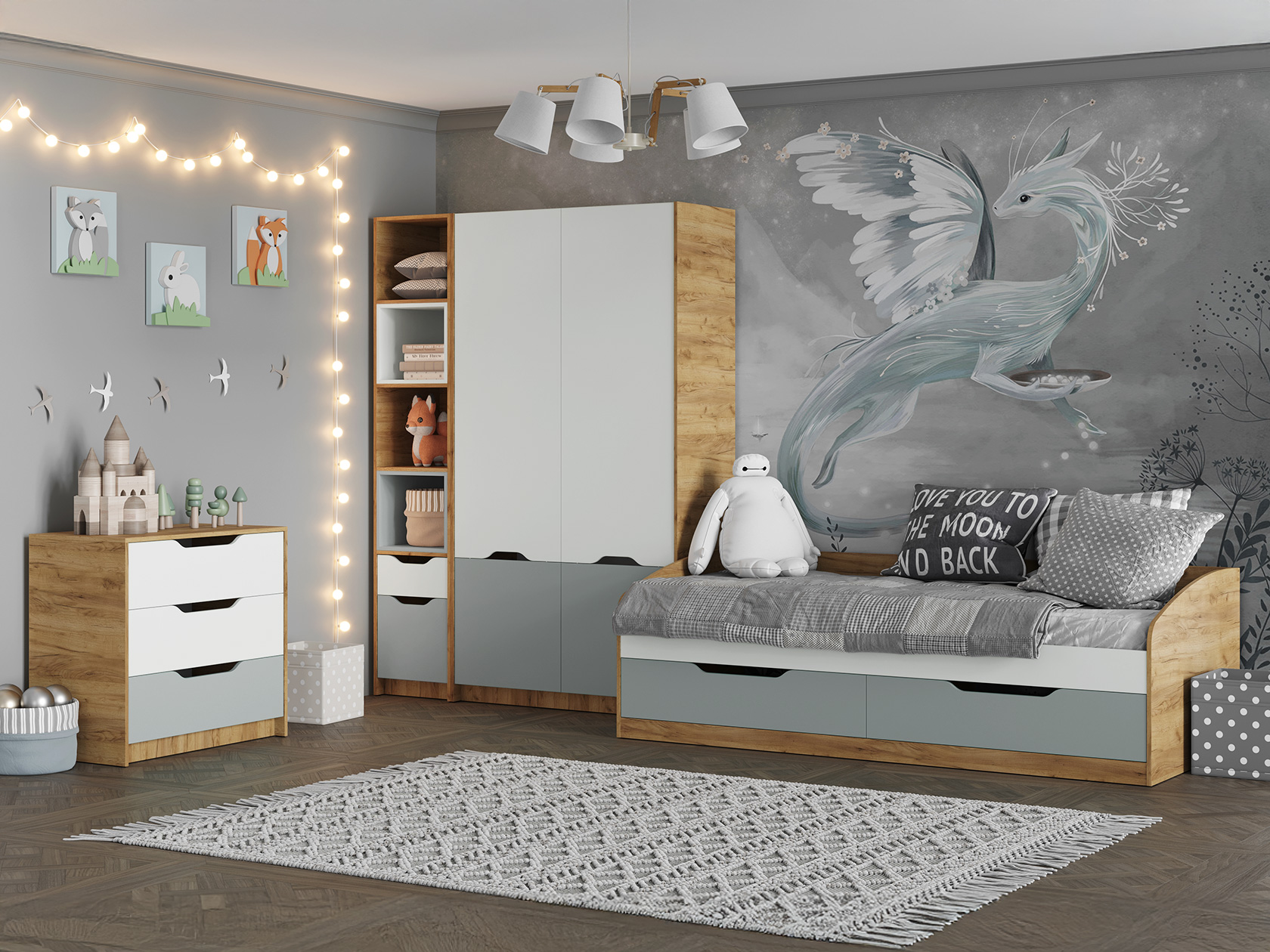 Комплект детской мебели Комплект детской мебели Рич 4 Рич Стандарт фото 1