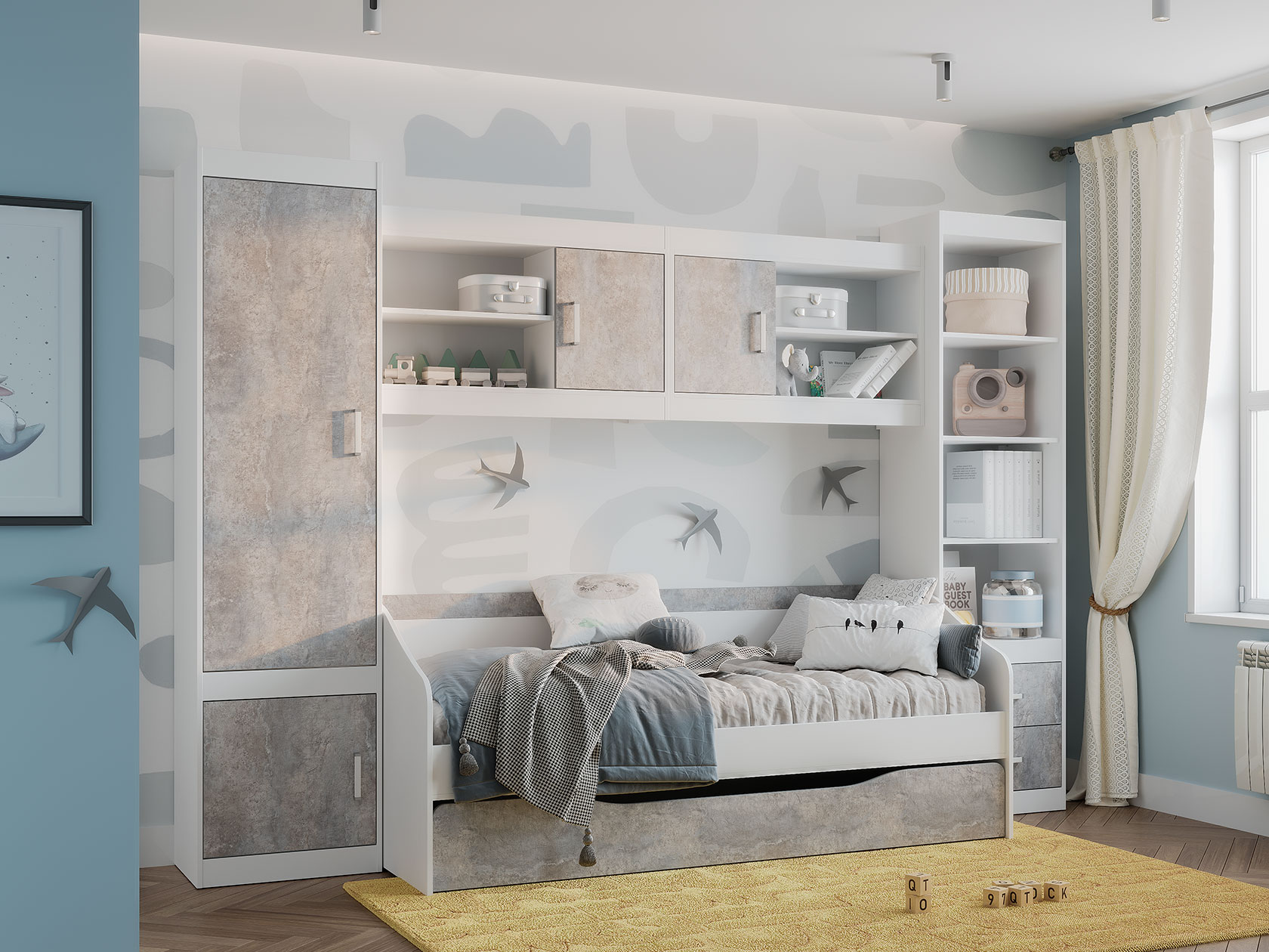 Комплект детской мебели Комплект детской мебели Паскаль 4 Паскаль Дуо фото 1