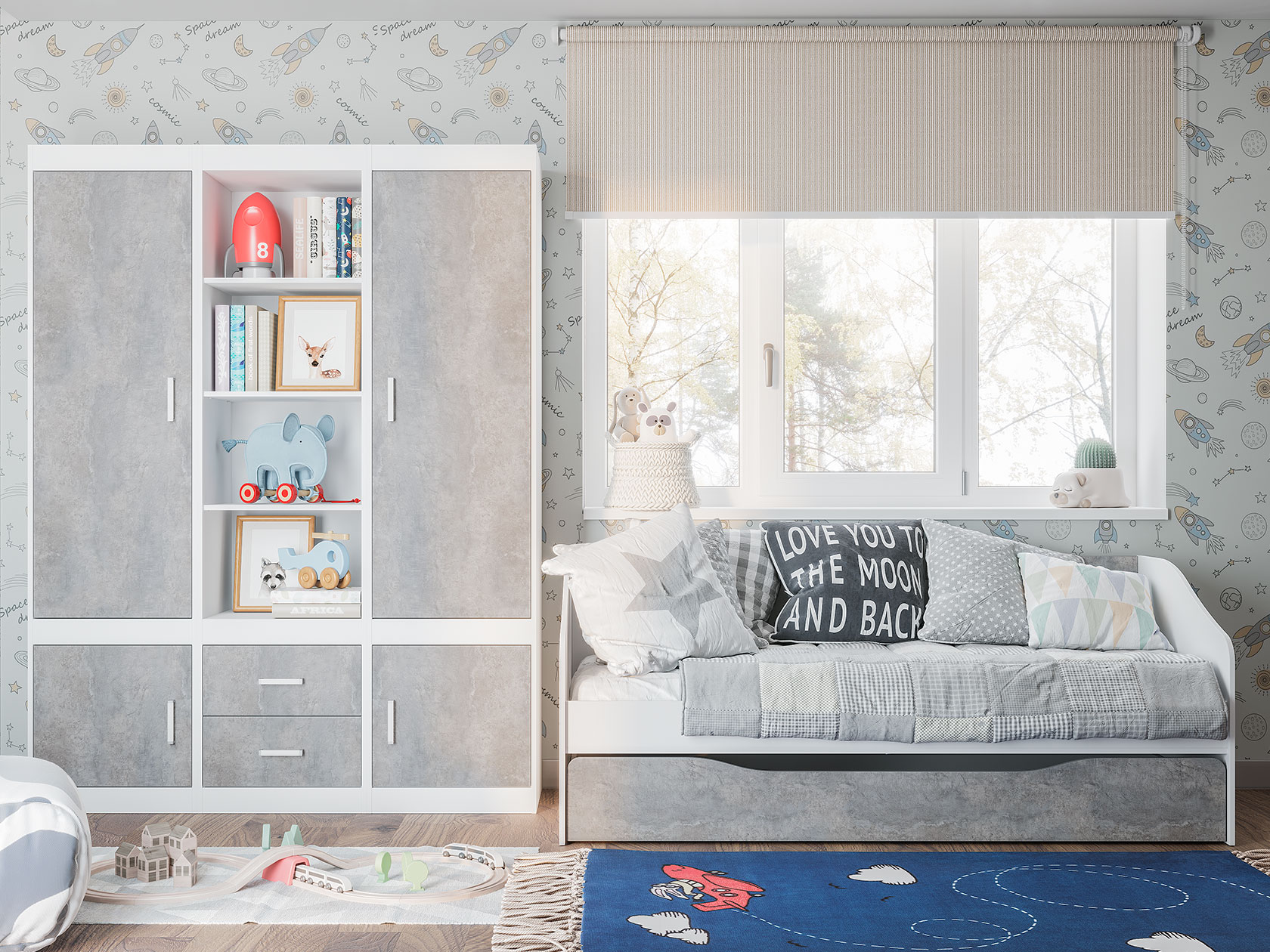 Комплект детской мебели Комплект детской мебели Паскаль 1 Паскаль Миди фото 1