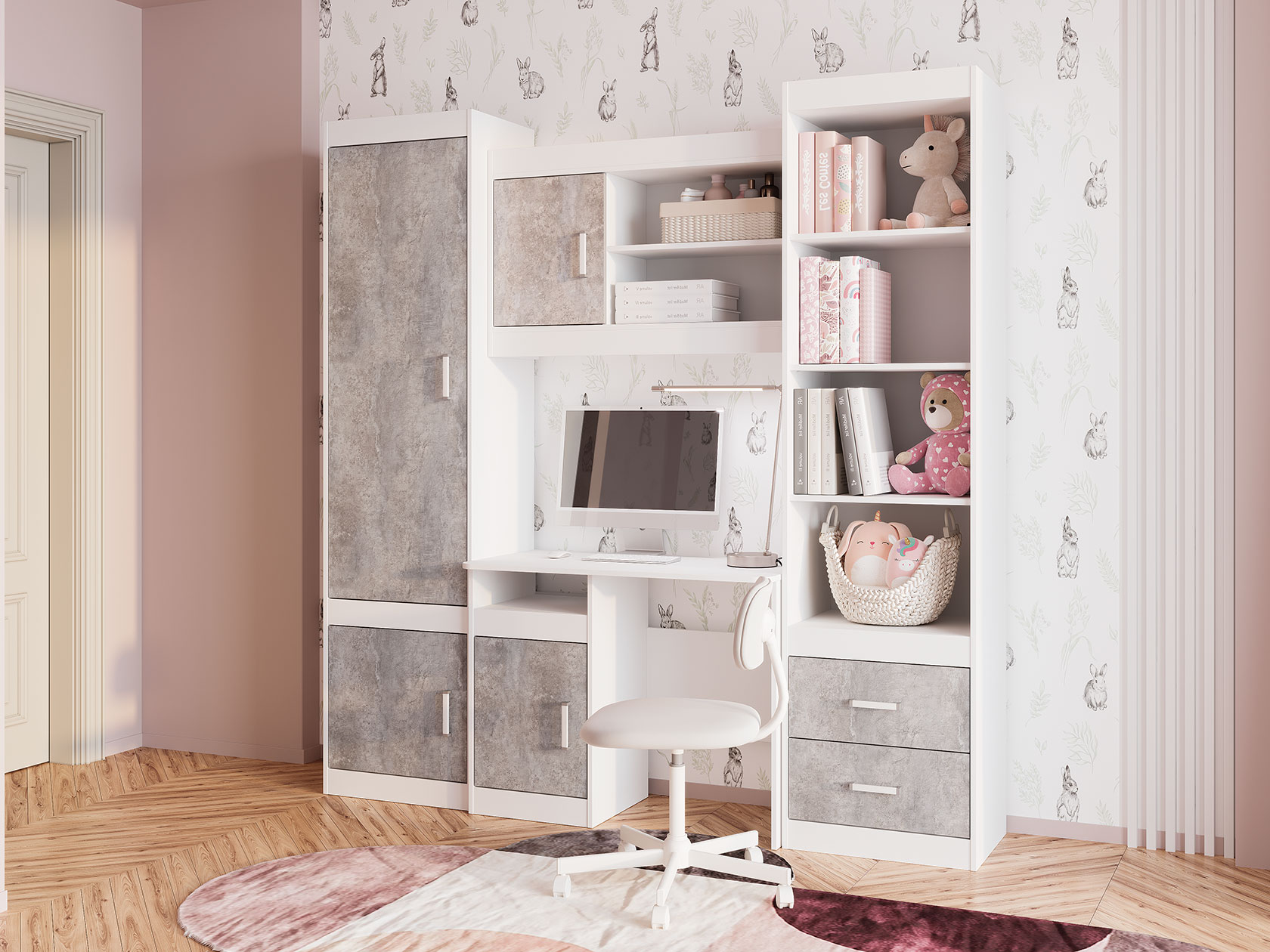 Комплект детской мебели Комплект детской мебели Паскаль 5 Паскаль Мини фото 1