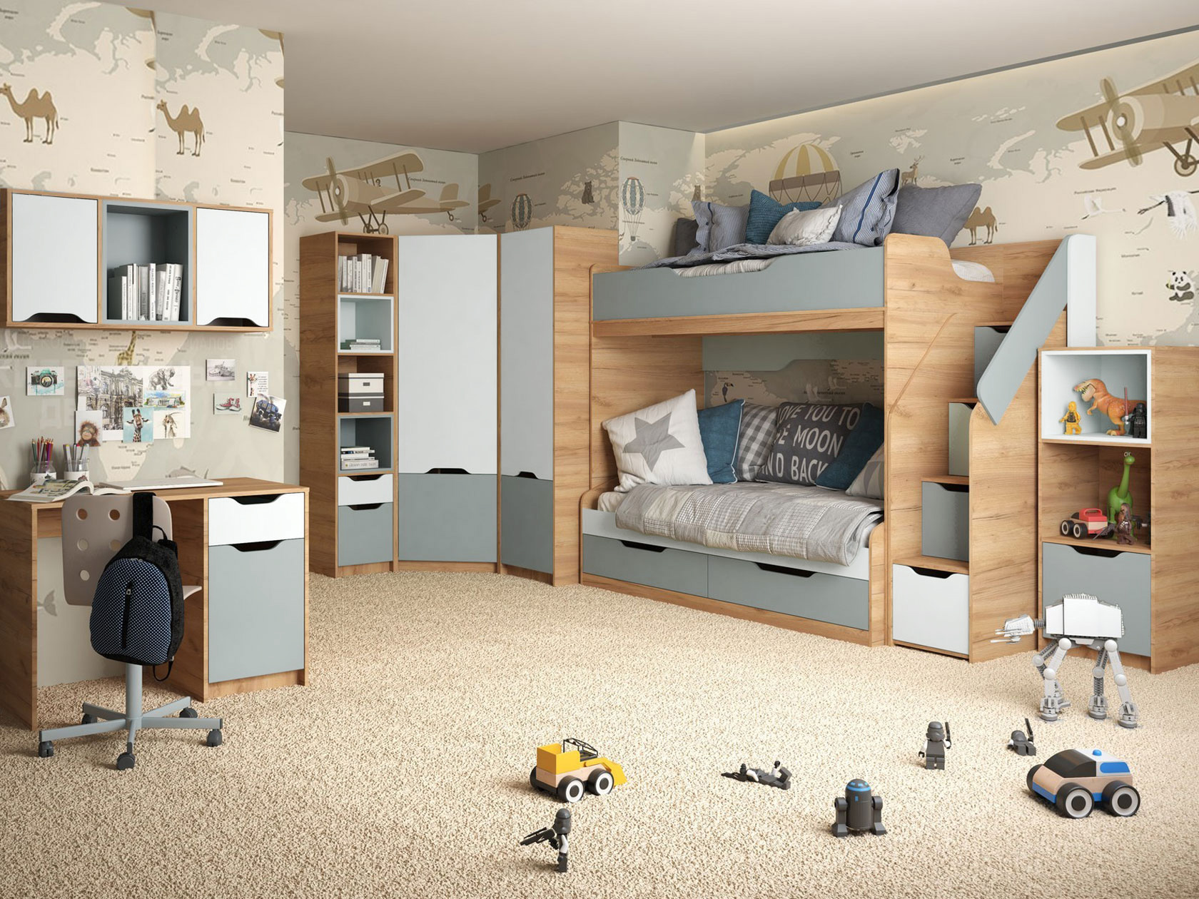 Комплект детской мебели Рич фото 1