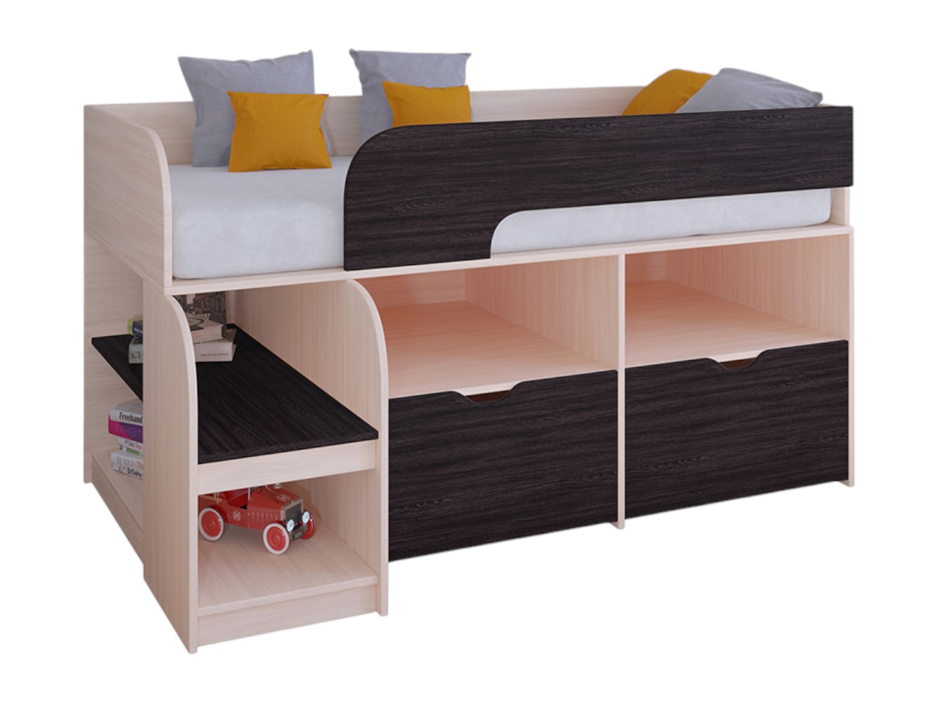 Кровать-чердак Двухъярусная кровать Астра-9 V6 Астра 9/6 фото 1