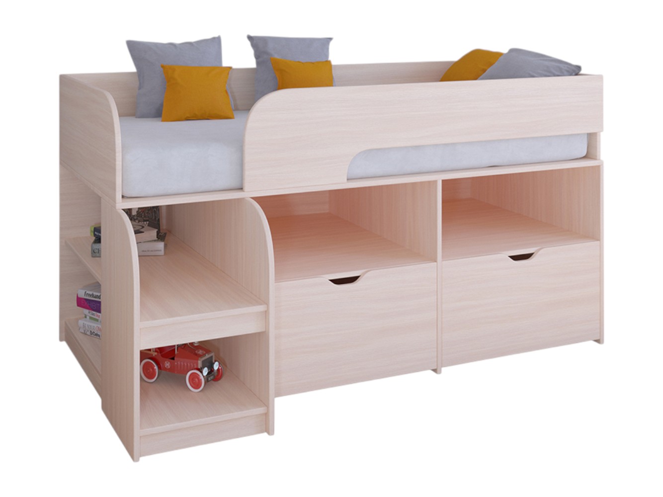 Кровать-чердак Двухъярусная кровать Астра-9 V6 Астра 9/6 фото 3