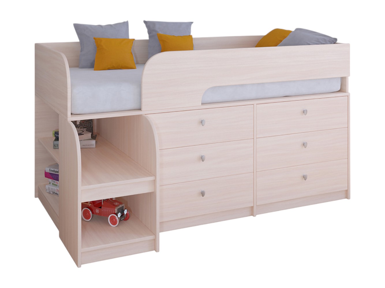 Кровать-чердак Двухъярусная кровать Астра-9 V3 Астра 9/3 фото 1