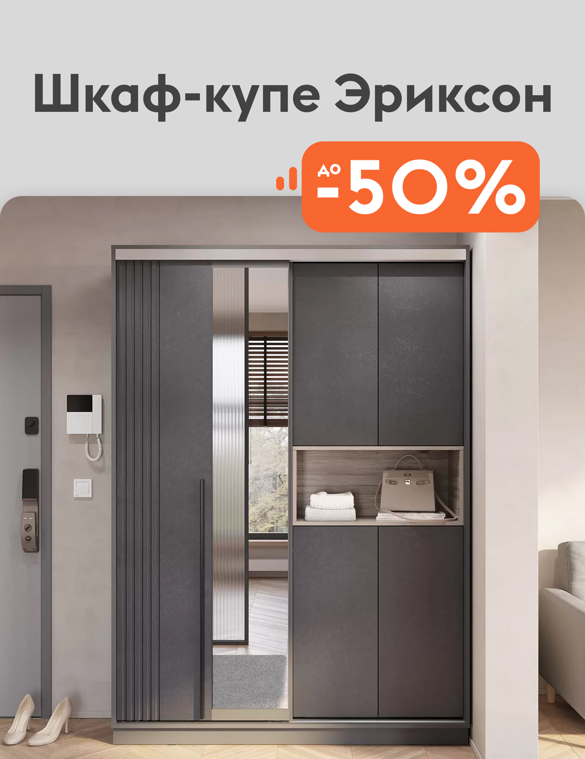 Шкаф-купе Эриксон